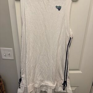 Gola White Sleeveless Dress